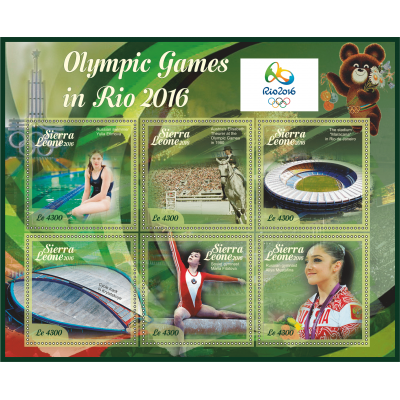 Олимпийские игры Москва 1980 и Рио 2014